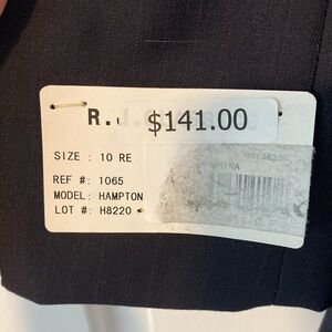 Manteau RJ Classics Essential Collection Hunt Show, noir, enfant taille 12R